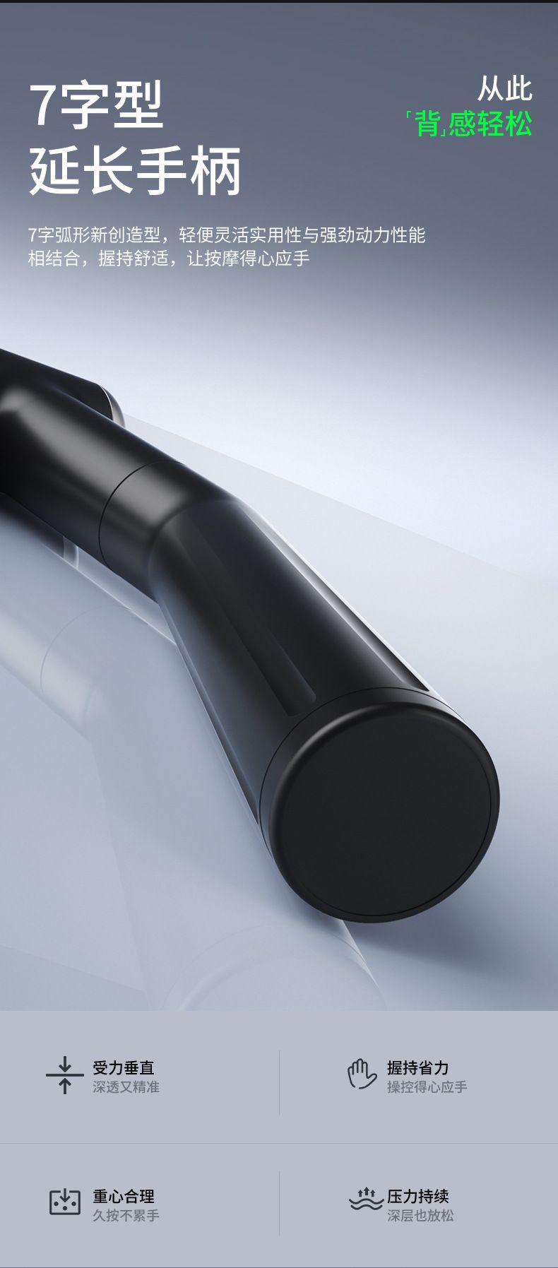 Three-Head Fascia Gun Silent Massage Device