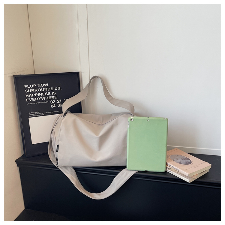 Soft Crossbody Tote Travel Bag, Waterproof Large Capacity