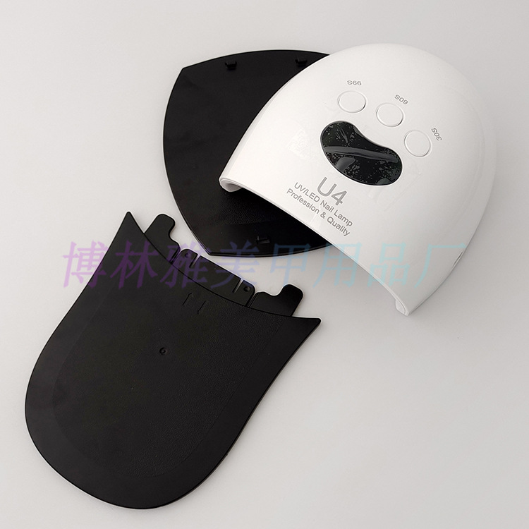 LED/UV nail curing lamp with slipper design, hands and feet