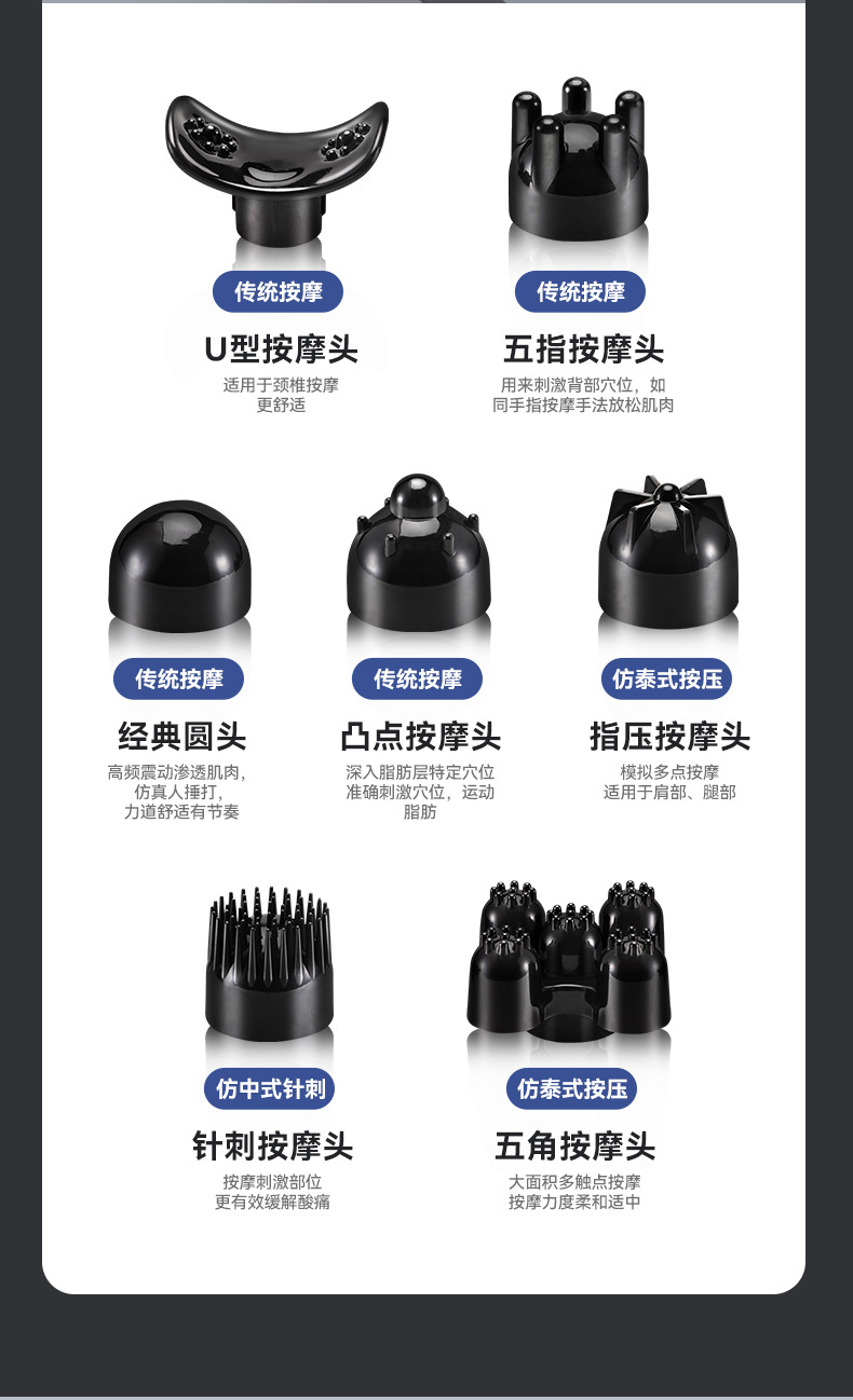Electric Massage Stick, Fascia Muscle Relaxer Device