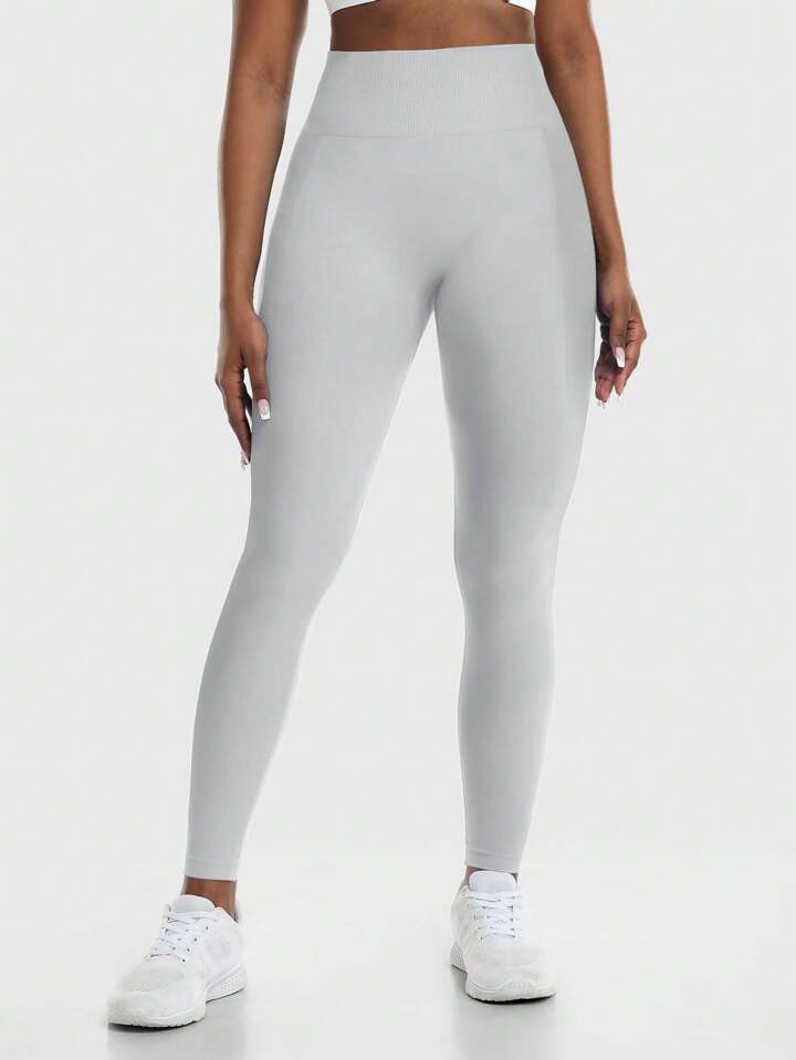 Üretici sınır ötesi şeftali kalça dikişsiz yoga pantolonu antrenman elastik fitness pantolonu spor pantolonu kadın toptan yoga taytı