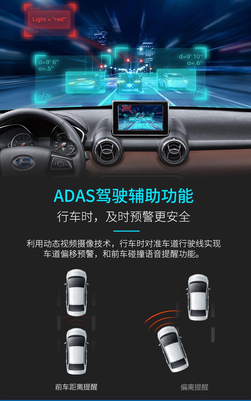 Android araç kamerası, GPS navigasyon, gece görüş