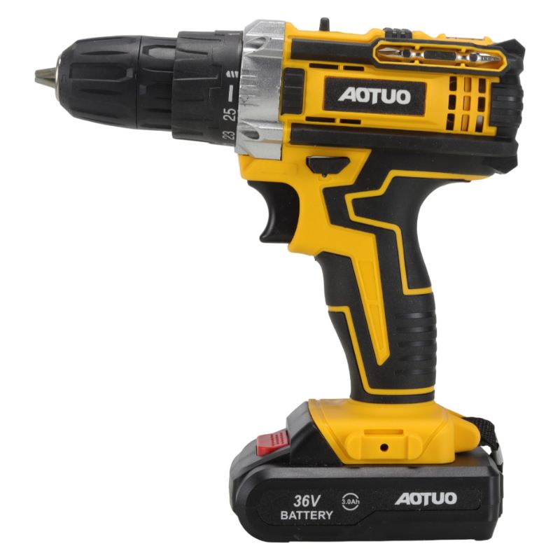 21V cordless lithium drill with electric screwdriver kit