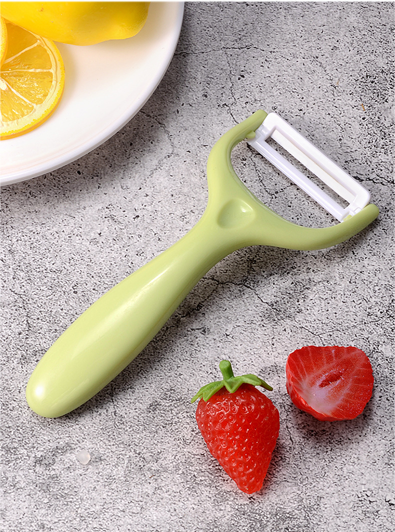 Ceramic multifunctional fruit and vegetable peeler sharp grater