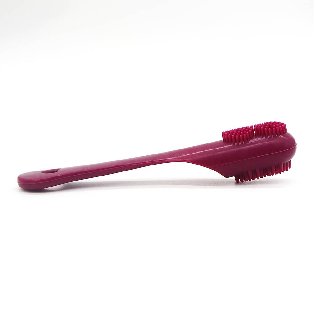 Silicone pet toothbrush set, finger type