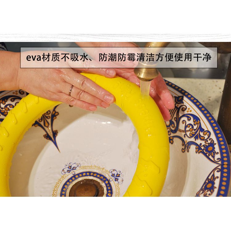 厂家现货EVA宠物用品狗狗玩具批发大狗拔河圈圈互动拉环带绳球