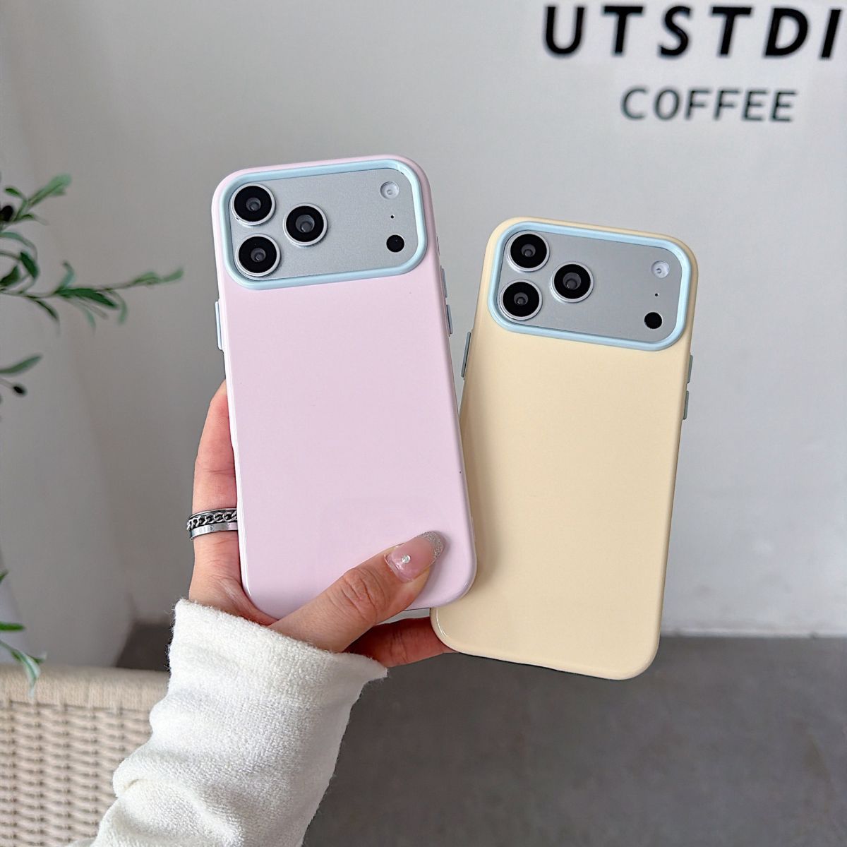 iPhone 17-18 Pro Max makaron jöle parlak dopamin kılıf