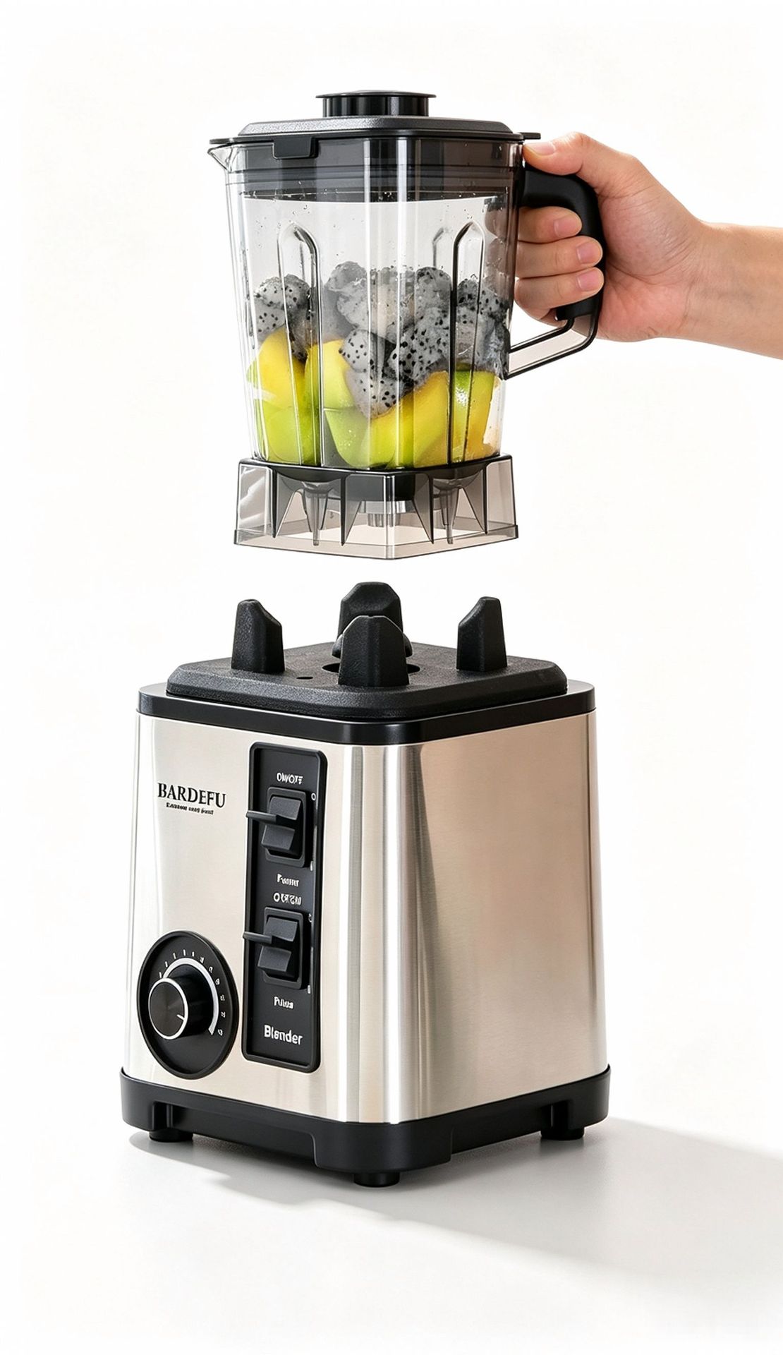 Blender 8in1 meyve sıkacağı paslanmaz çelik mutfak robotu