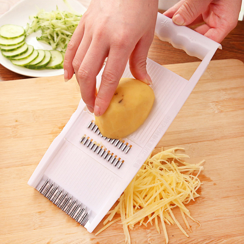Multifunctional vegetable slicer, cutter, grater
