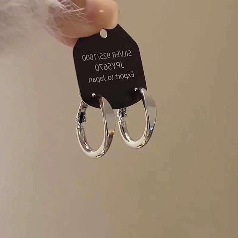 S925 Silver Hoop Earrings for Women