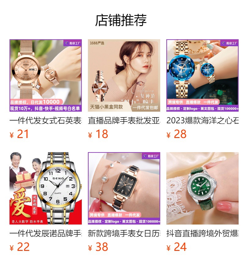 Women's quartz watch, rhinestone-inlaid, waterproof