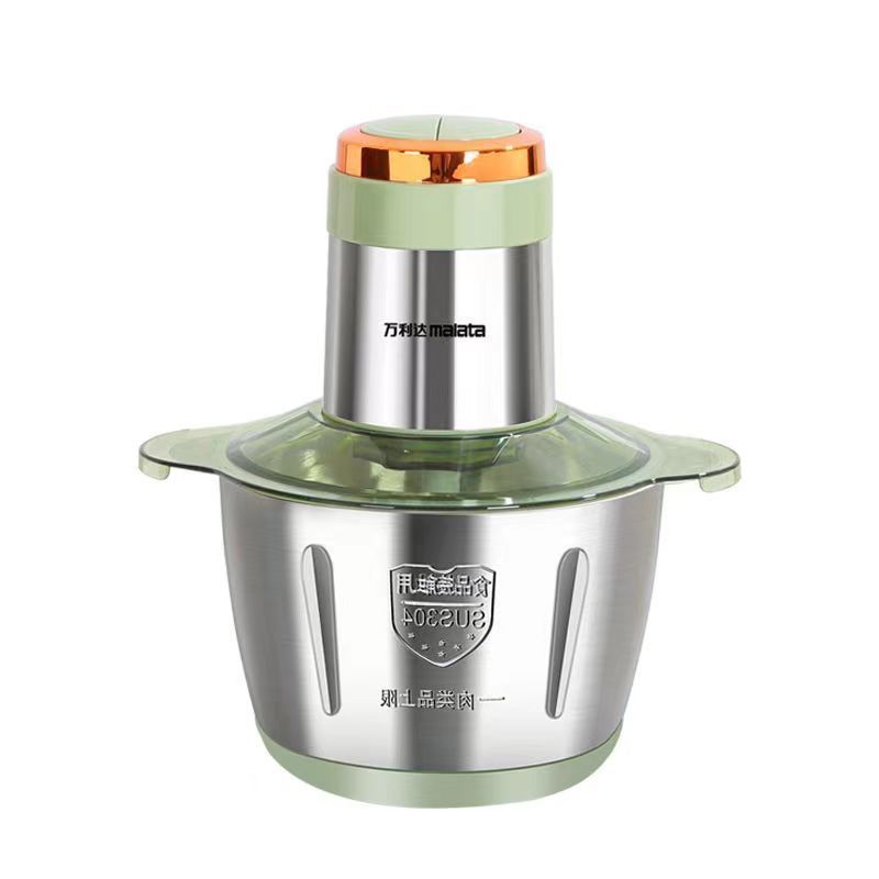 Wanlida portable meat grinder, automatic, stainless steel