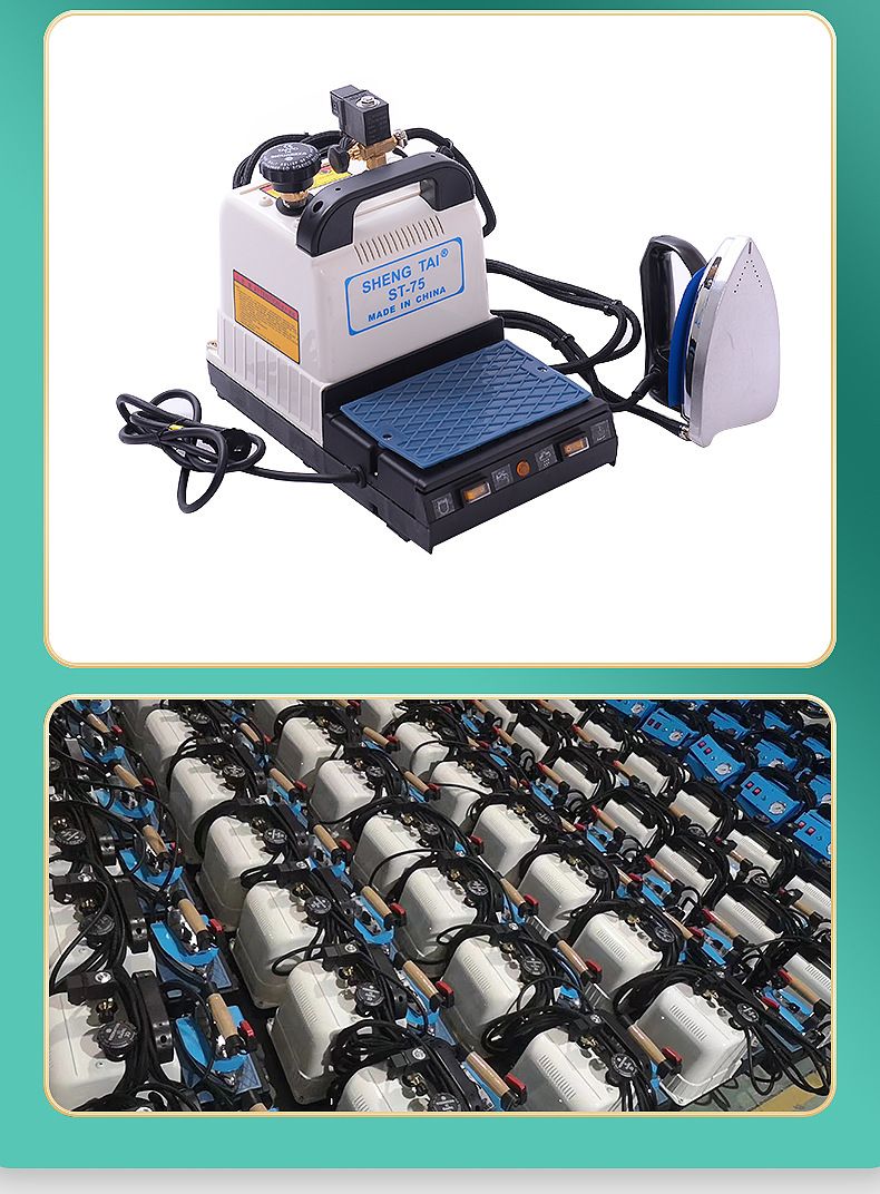 Taşınabilir elektrikli ütü ticari buharlı