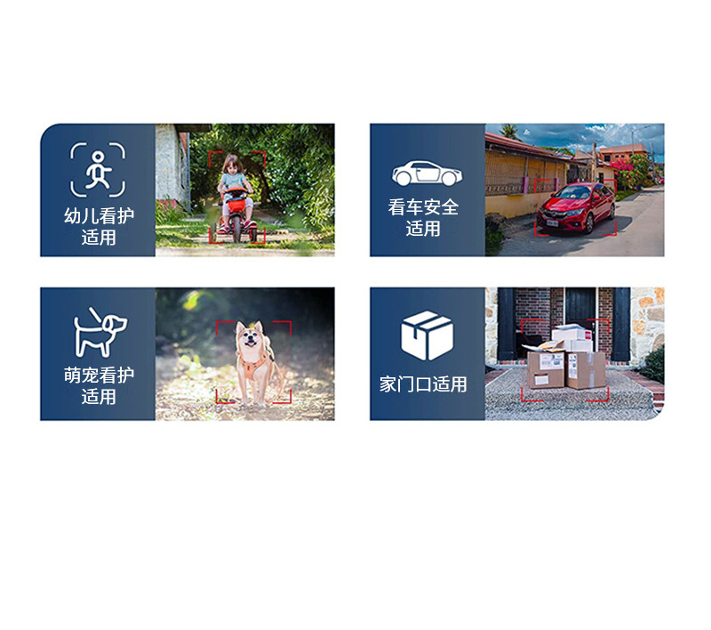 A7 security camera, two-way audio, full color