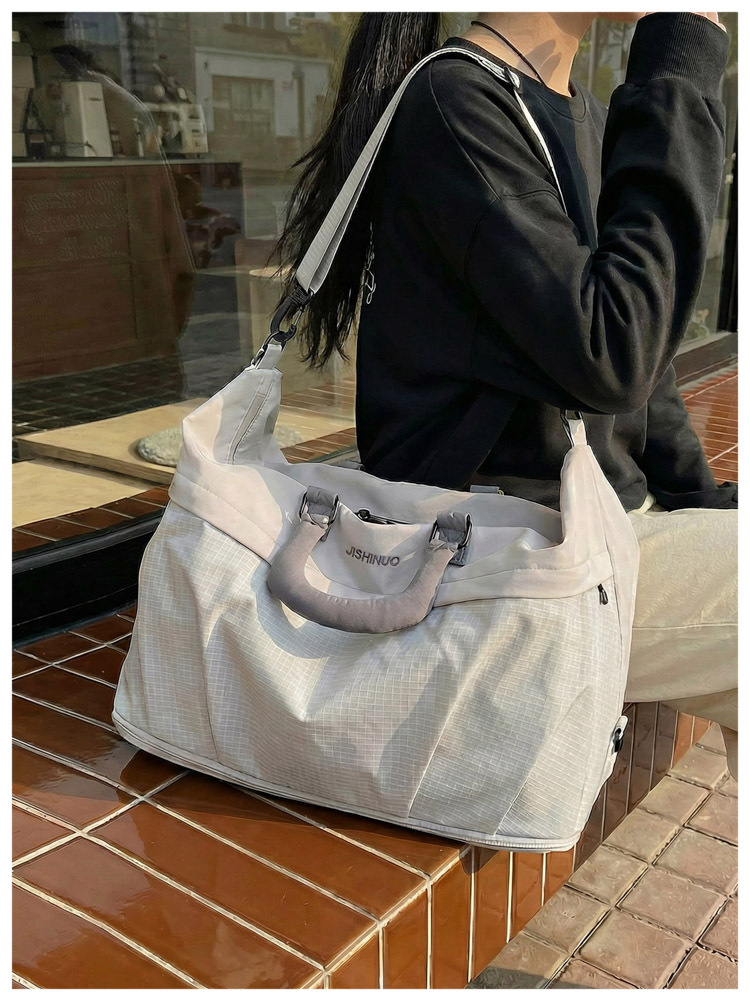 Expandable travel bag, large capacity, lightweight, women's