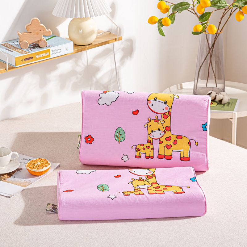 Natural latex pillow pure cotton core child and adult sizes