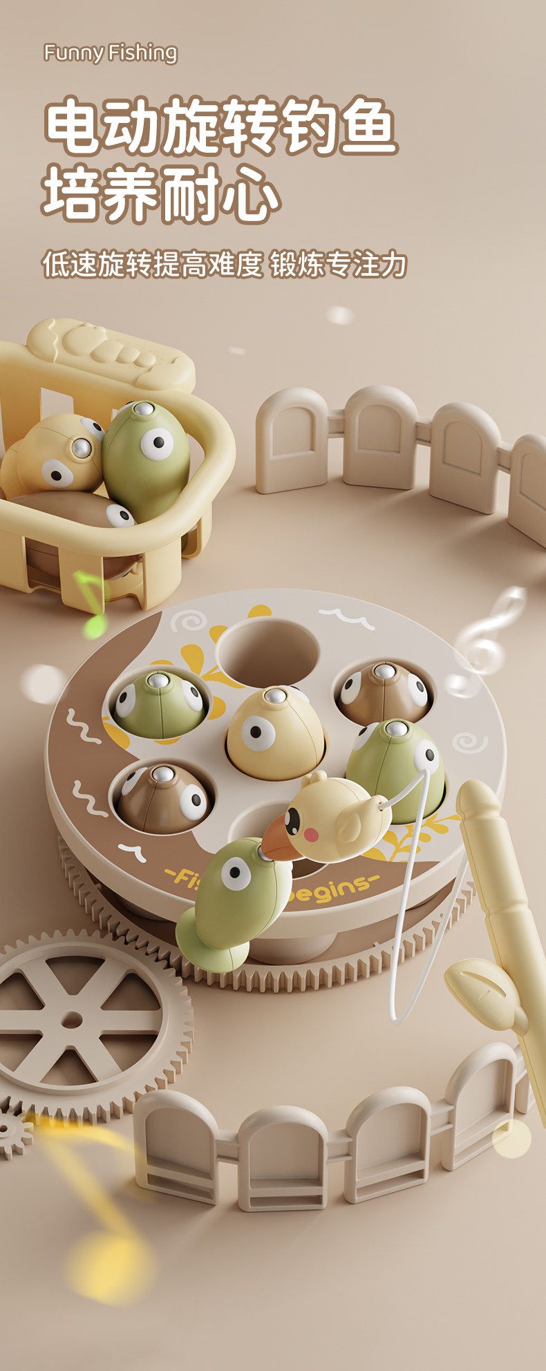 Early Education Activity Table for Ages 0-3 Multifunctional