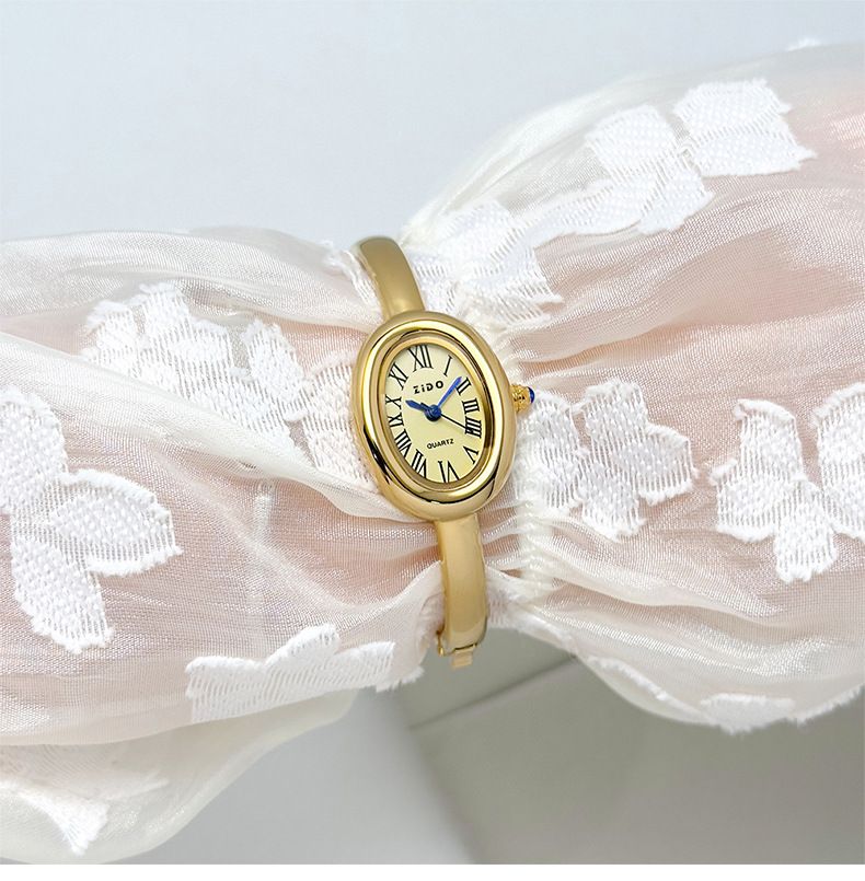 ZIDO Oval Women's Watch Rose Gold Luxury Design