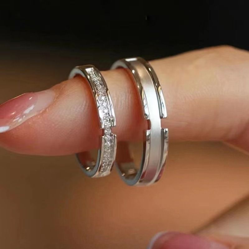 Paar-Ringe, Herren-Damen, personalisiertes Design, Luxusgeschenk