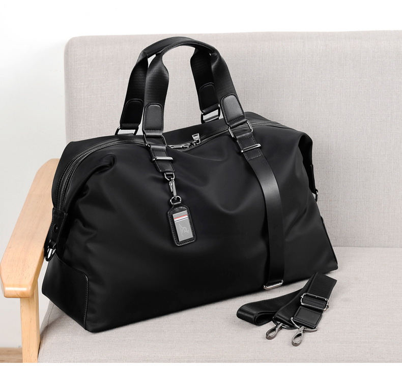 Waterproof travel bag, shoulder strap, fabric