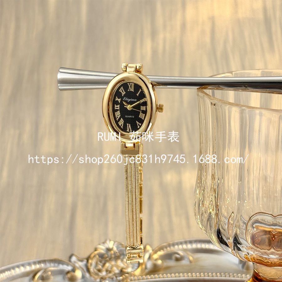 Women's watch, tassel bracelet, luxury design, elegant style