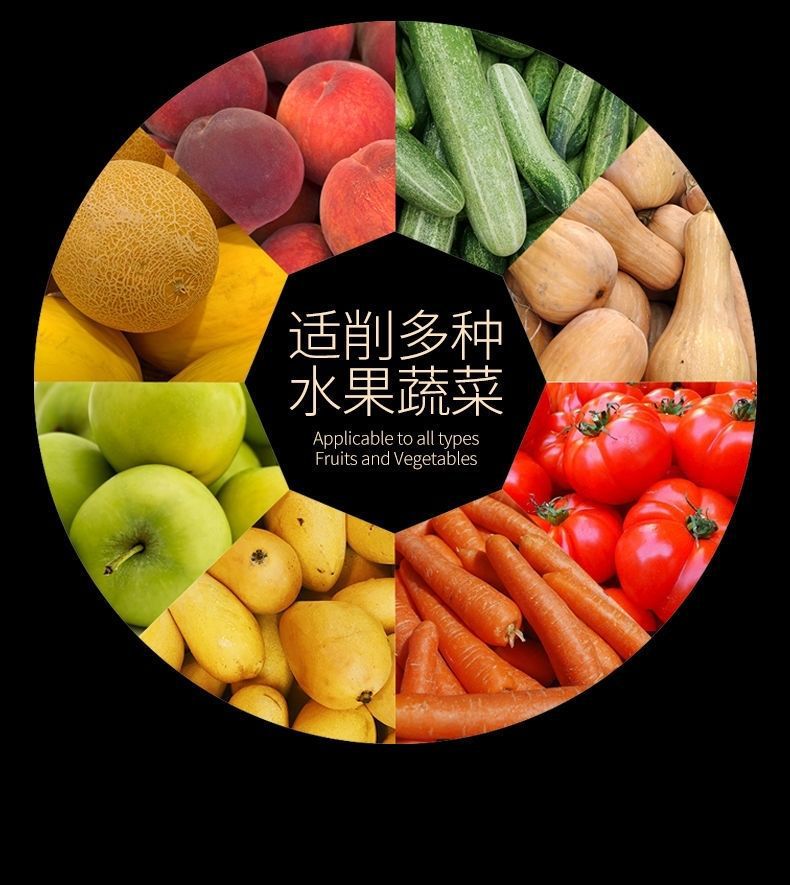Edelstahl-Gemüseschäler für Kartoffeln und Obst