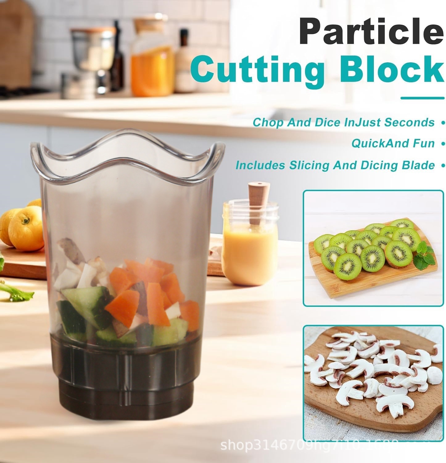 Multifunctional fruit and vegetable cutter for carrots, potatoes, strawberries