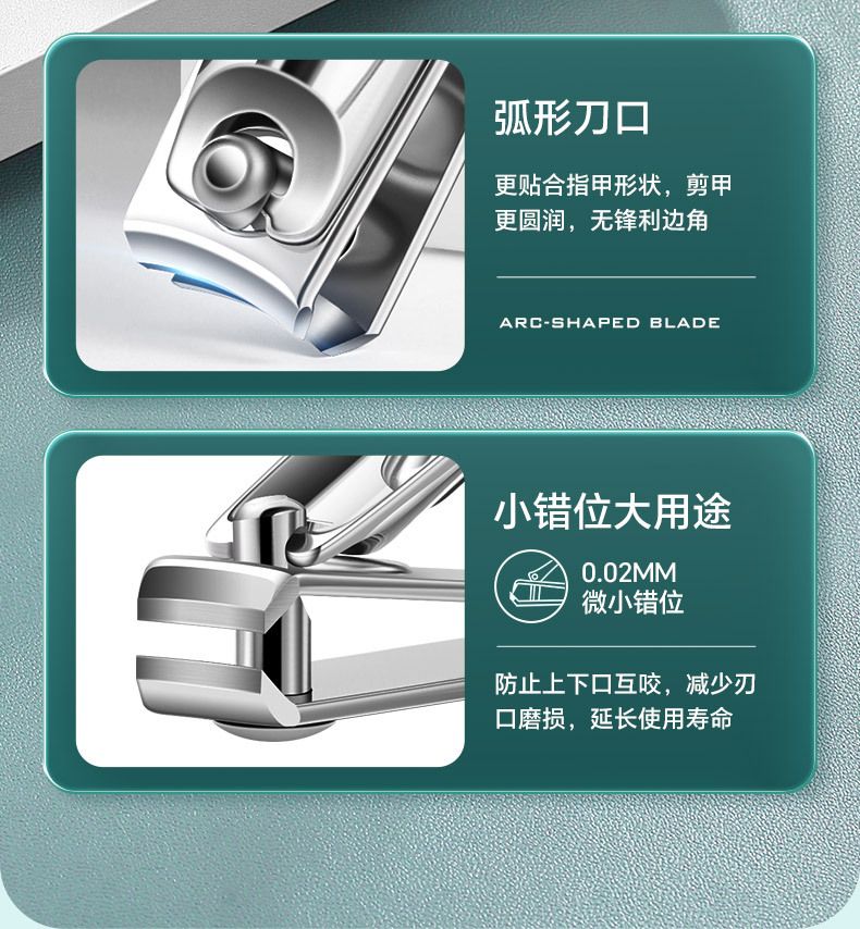 Nail Scissors Set Stainless Steel Pedicure Tools