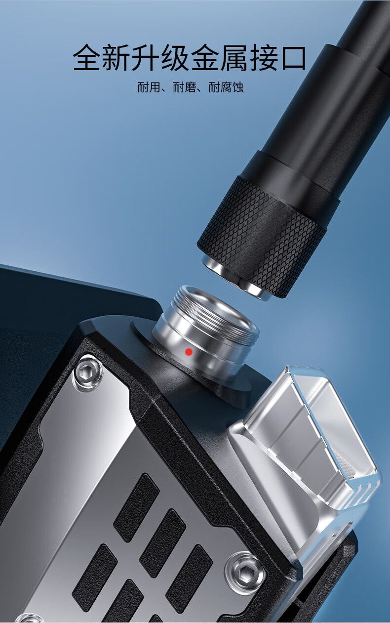 珀瑞克BRK-M4T28三摄像头工业内窥镜高清画质液晶大屏汽修管道户