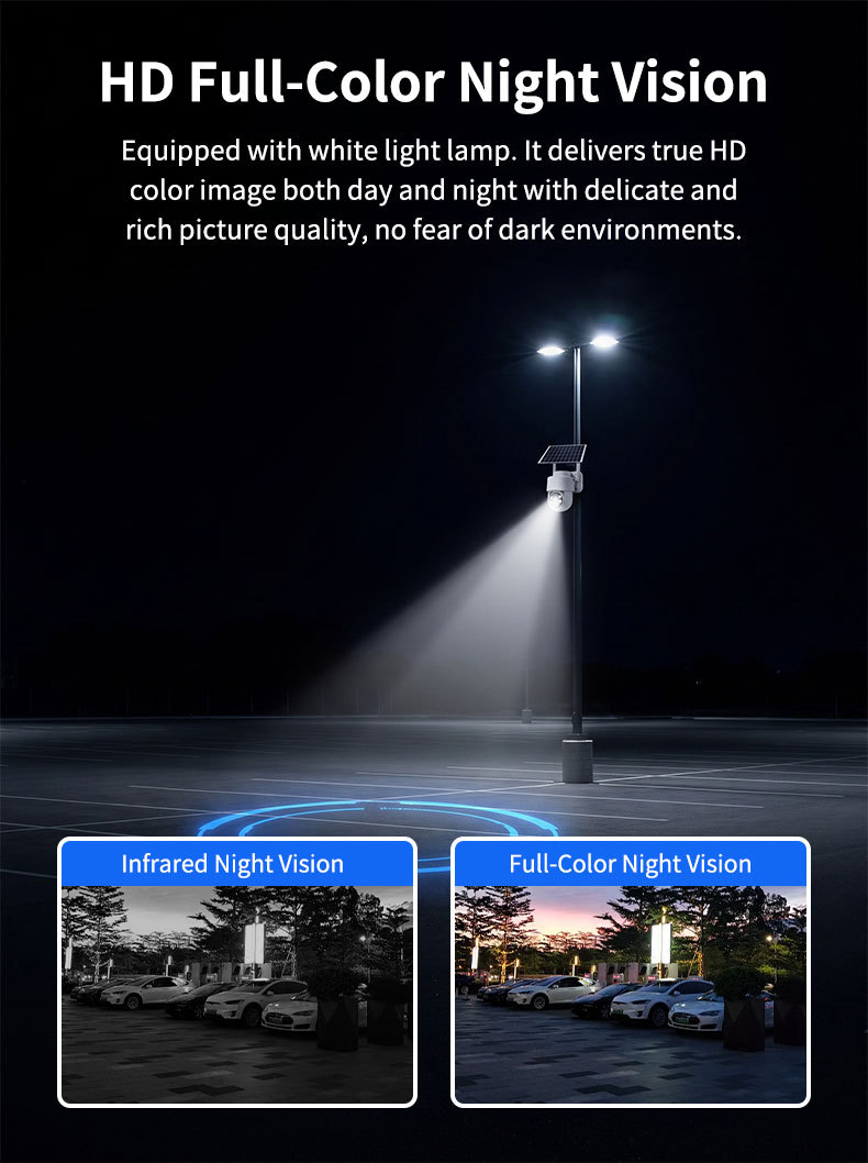 Yoosee 4G solar surveillance camera, large capacity, waterproof