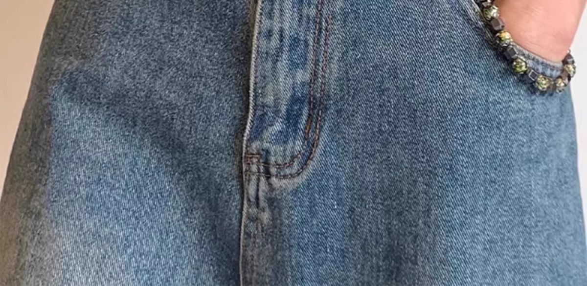 Herrenledergürtel mit Schnallenverschluss modisch Jeans Freizeitstihl