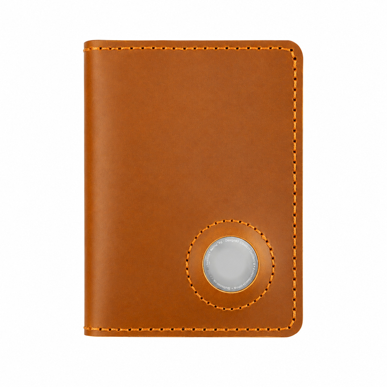 Echtleder AirTag Reisepass-Tasche Reiseorganizer