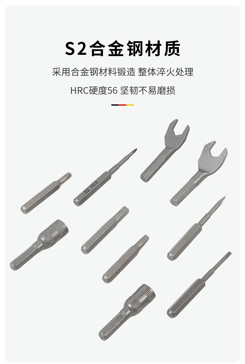 128-in-1 Screwdriver Set with S2 Bits Precision Repair Tools