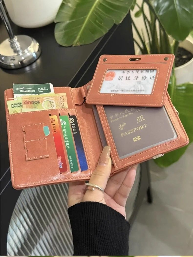 Pasaport kılıfı, çok fonksiyonlu seyahat organizer