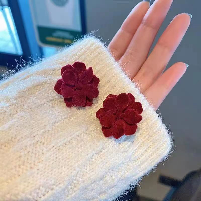 925 gümüş inci küpe, Fransız vintage tarzı