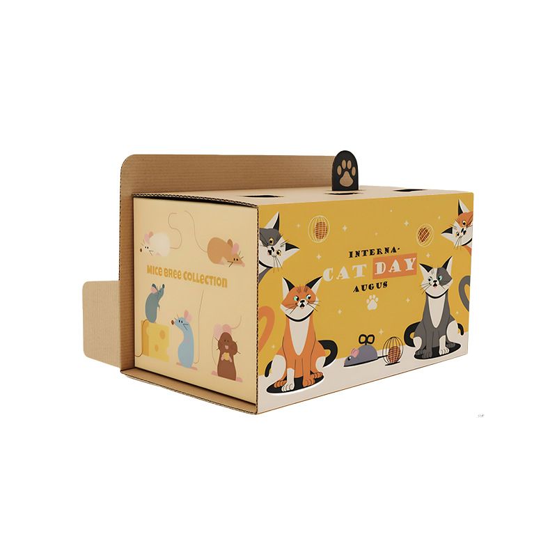 Kedi oyuncağı wellpappe tırmalama tahtası kendinden eğlence çubuğu