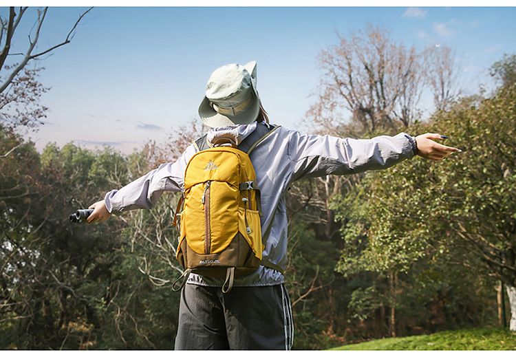 Hiking and trekking backpack, lightweight, multifunctional