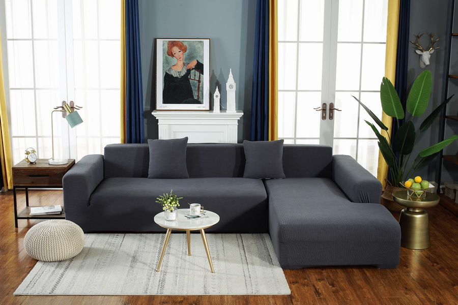 Corn Velvet Sofa Cover Thick Elastic Non-Slip