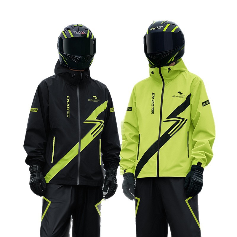 Zhengyu Two-Piece Raincoat Windproof for Motorcycles
