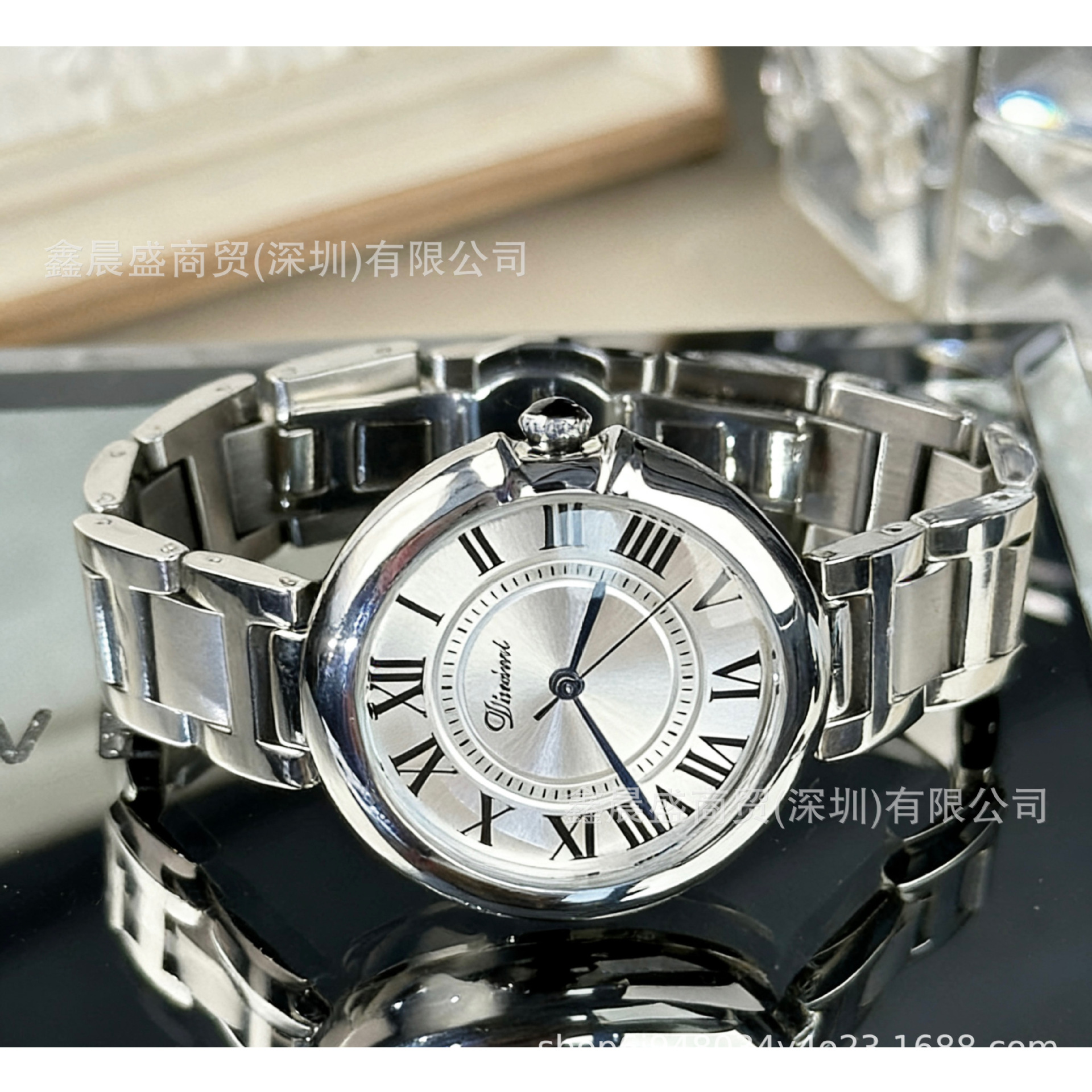 AF stainless steel men's mechanical watch, waterproof