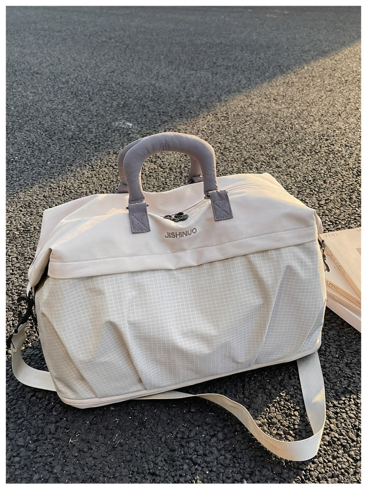 Expandable travel bag, large capacity, lightweight, women's