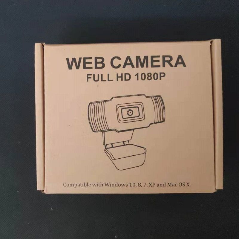 USB网络摄像头1080P高清免驱带麦电脑直播摄像头webcam
