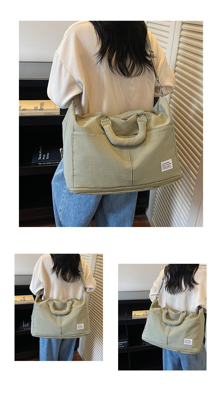 Travel Bag Women Wet-Dry Separation Multiple Pockets