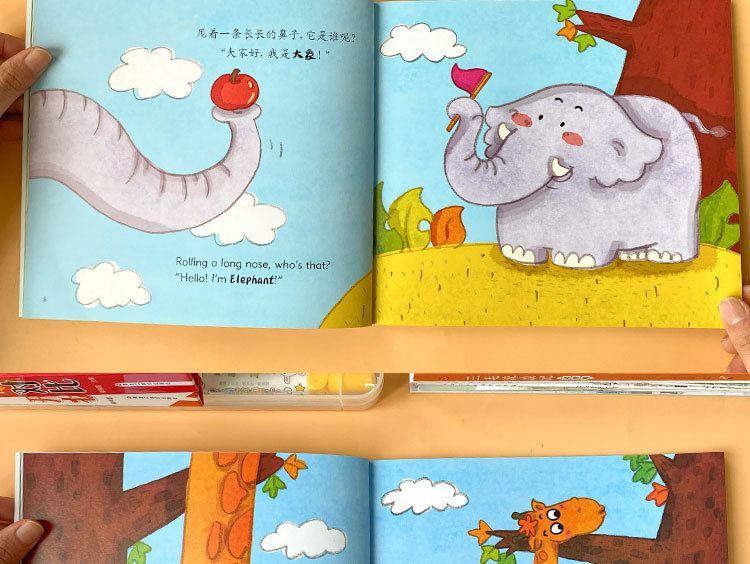 Zweisprachige Bilderbücher für Kinder 3-6 Jahre mit Englischlernen