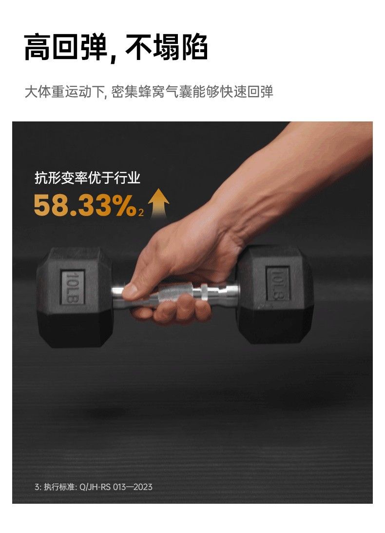 亚运男士健身垫加厚瑜伽垫子地垫家用跳绳减震垫运动防滑隔音防震
