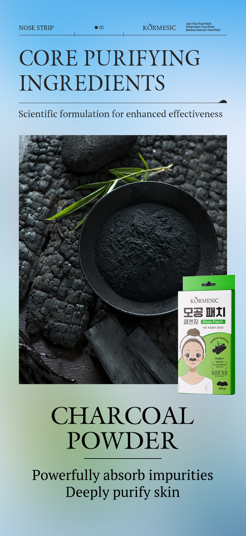 Blackhead Removal Nose Strips, Pore Minimizing