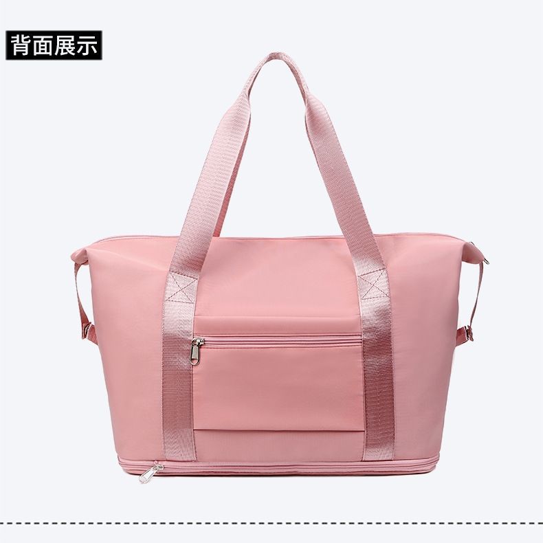Large capacity travel bag for women waterproof with dry wet separation