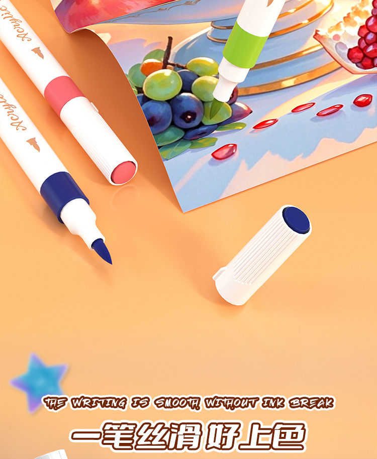 Children's acrylic marker set for art and drawing