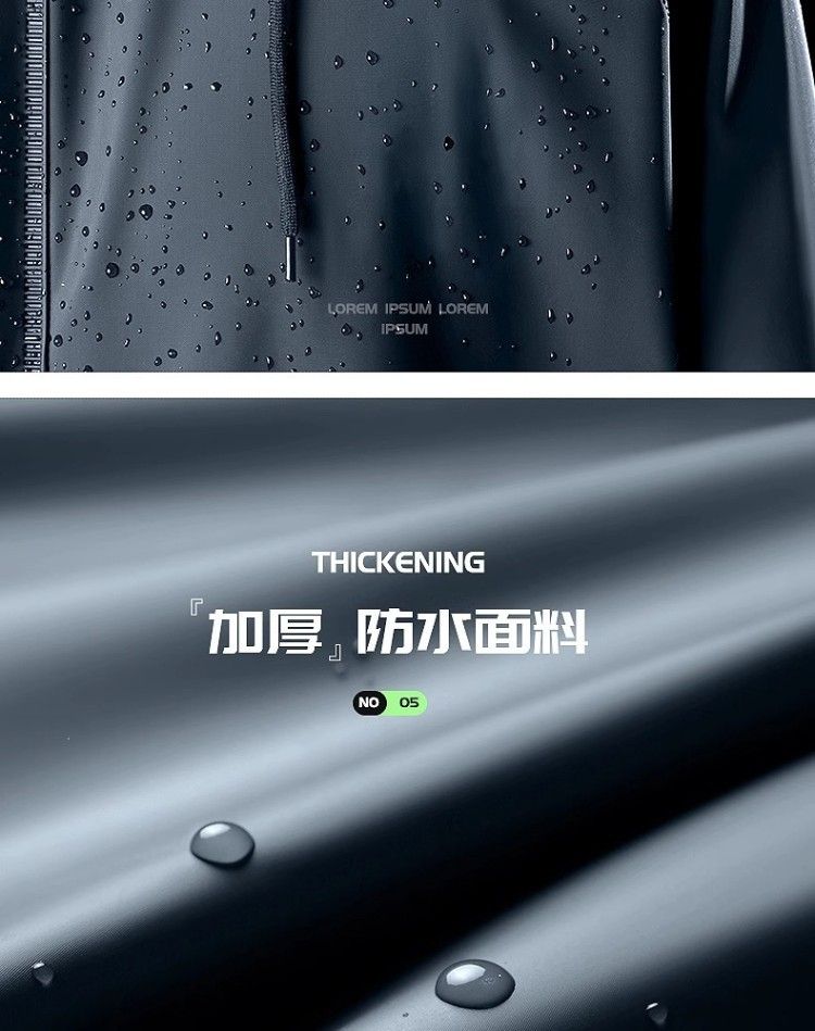 防暴雨骑行成人套装男全身款女单人外卖分体式雨衣骑手自行车电动