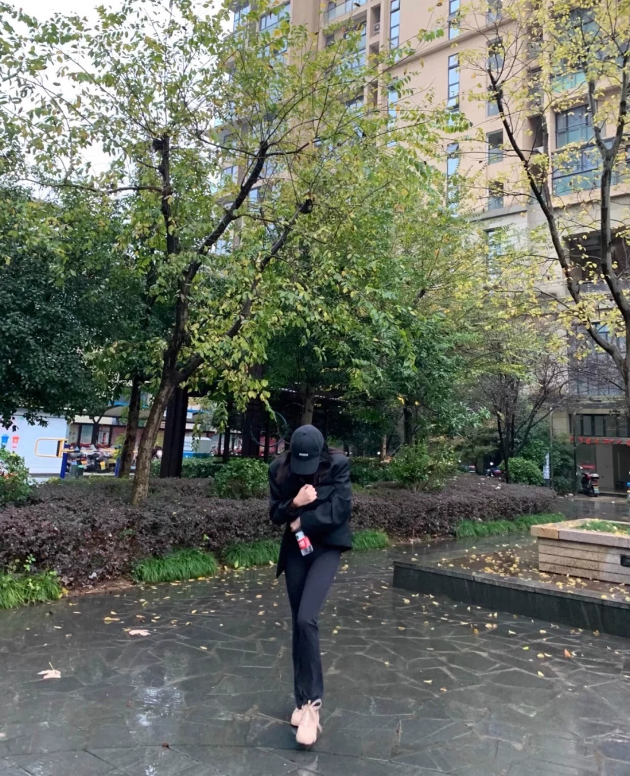Yoga-Hose Hochbund elastisch Damen